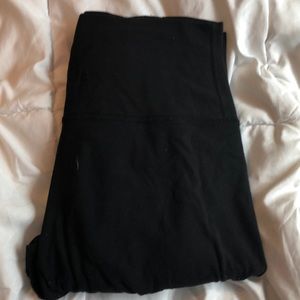 lululemon aligns, black, 28”